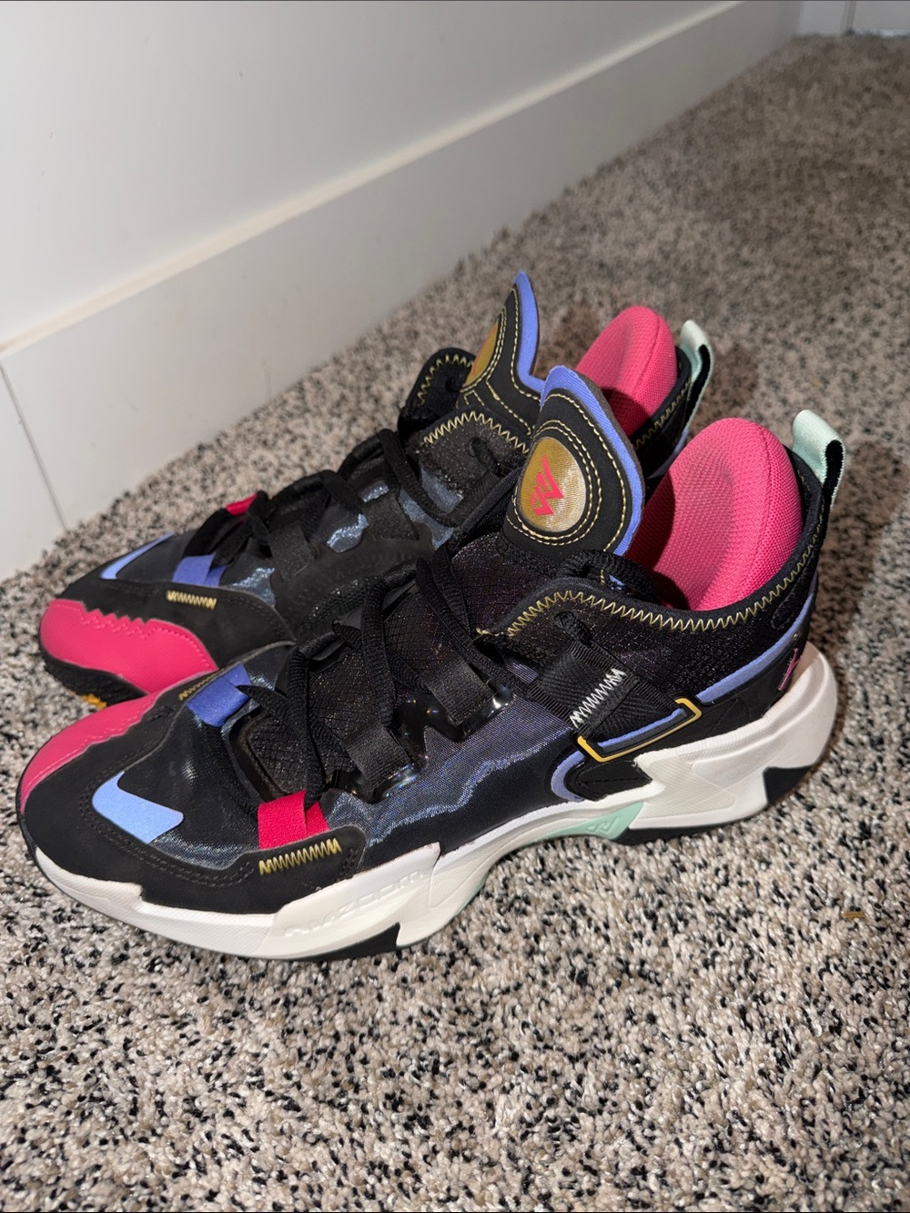 Nike Air Jordan Why Not Zer0.5 Hype Music Sneakers Men's Size 8.5